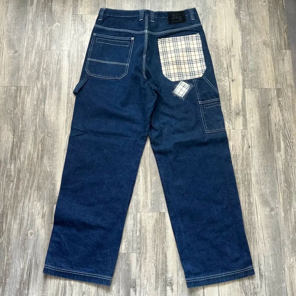 Vintage Y2K Burberry London Carpenter Jeans Size 36X32